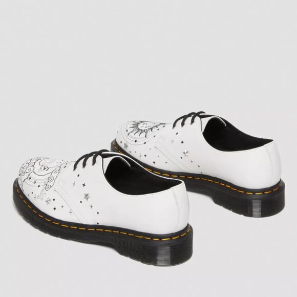 DR MARTENS 1461 Cosmic Embroidered Leather Oxford Shoes - Picture 5 of 6